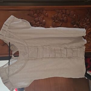 Lucky brand white blouse
